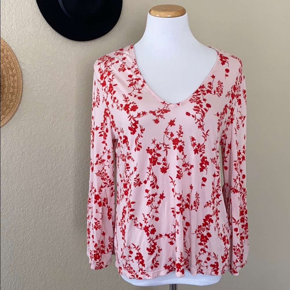 Floral long sleeve